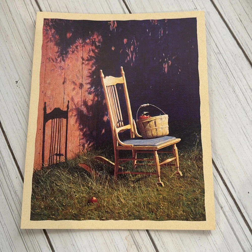 Vintage Bookmark Deluxe Note Cards Sitting In The Sun by Ned Young 16 Pieces